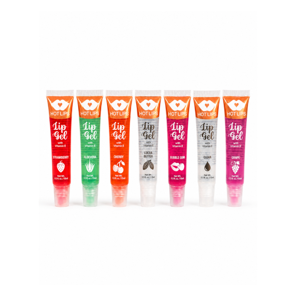 HOT LIPS GEL ASSORTED FLAVOURS 15ml